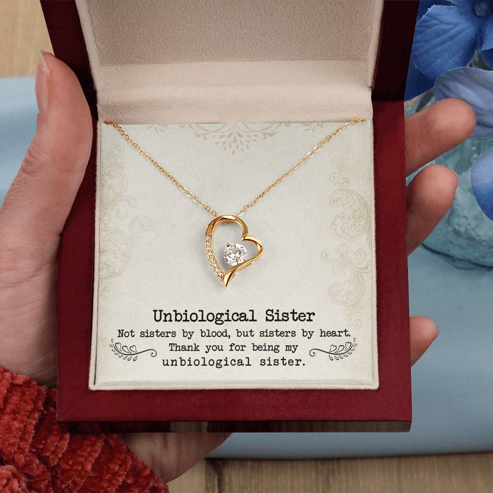 Unbiological Sister – Forever Love Necklace