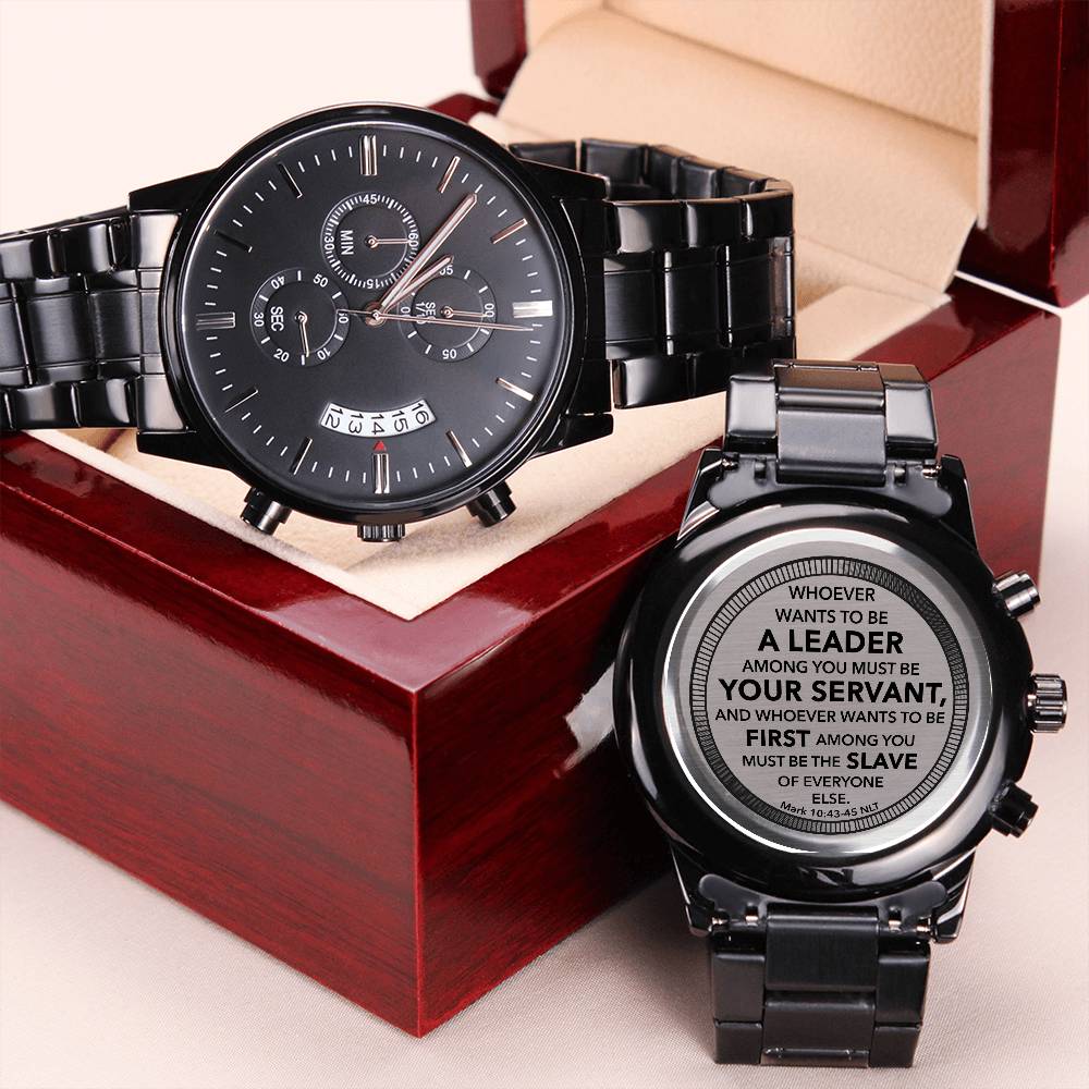 Whoever Wants to Be a Leader (Mark 10:43) – Men's Watch