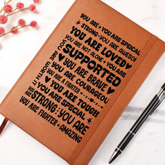vegan leather journal for writers