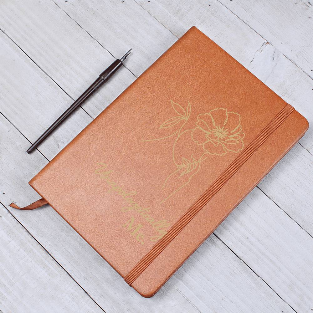 Unapologetically Me – Leather Journal