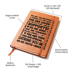 vegan leather journal for writers