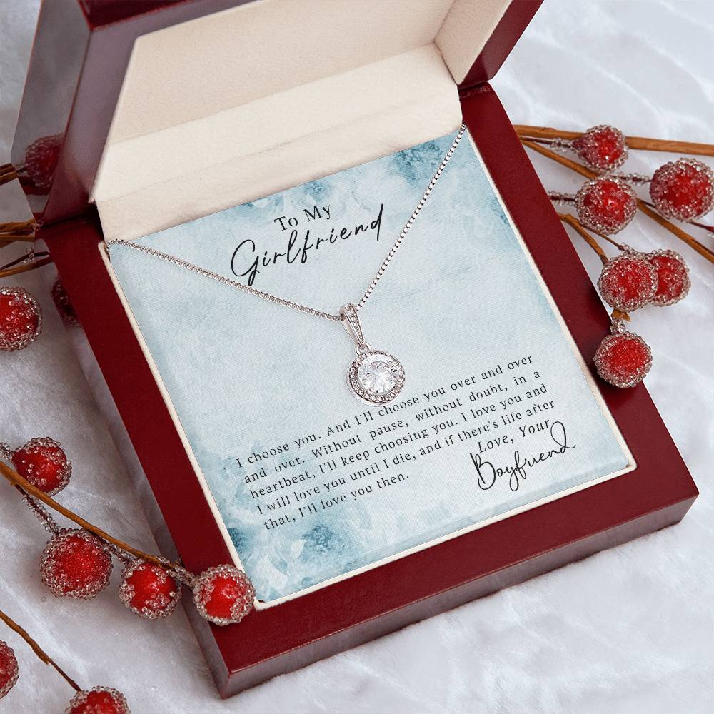 To My Girlfriend – Eternal Hope Necklace