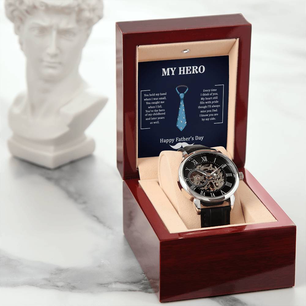 My Hero Dad – Openwork Watch