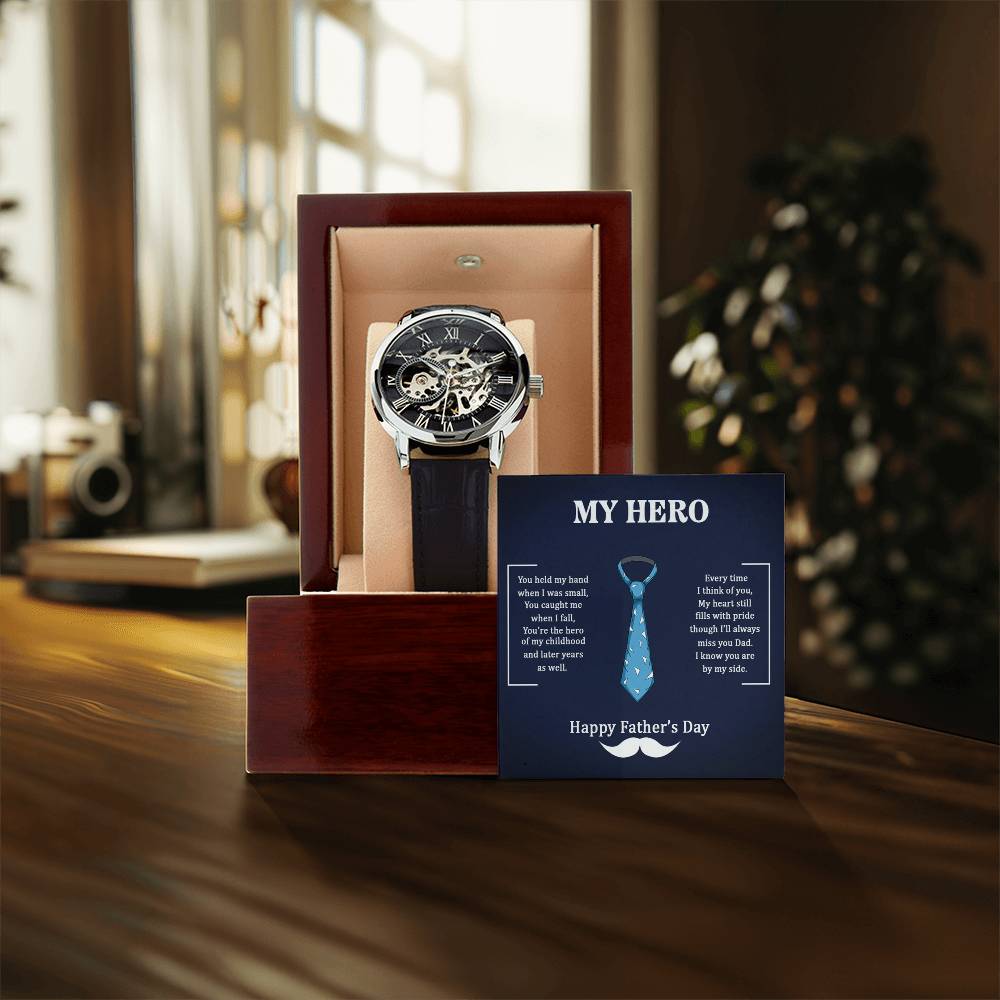 My Hero Dad – Openwork Watch