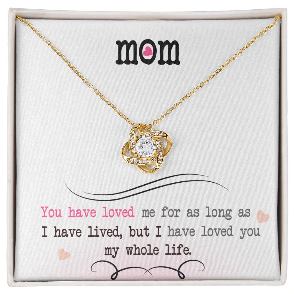 My Whole Life – Love Knot Necklace