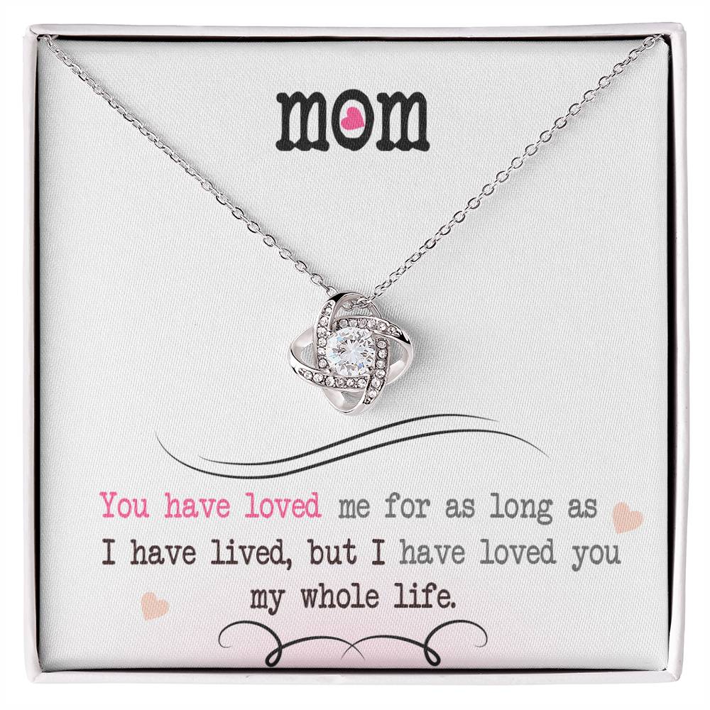 My Whole Life – Love Knot Necklace