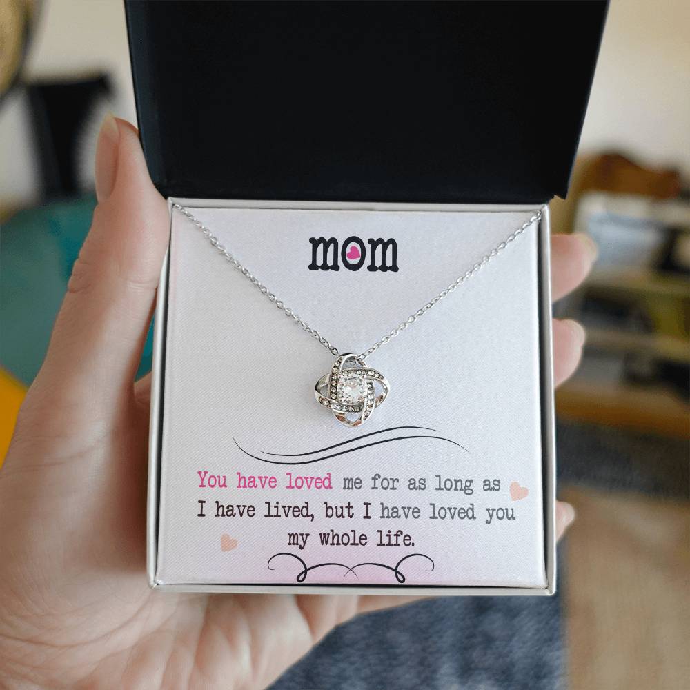 My Whole Life – Love Knot Necklace