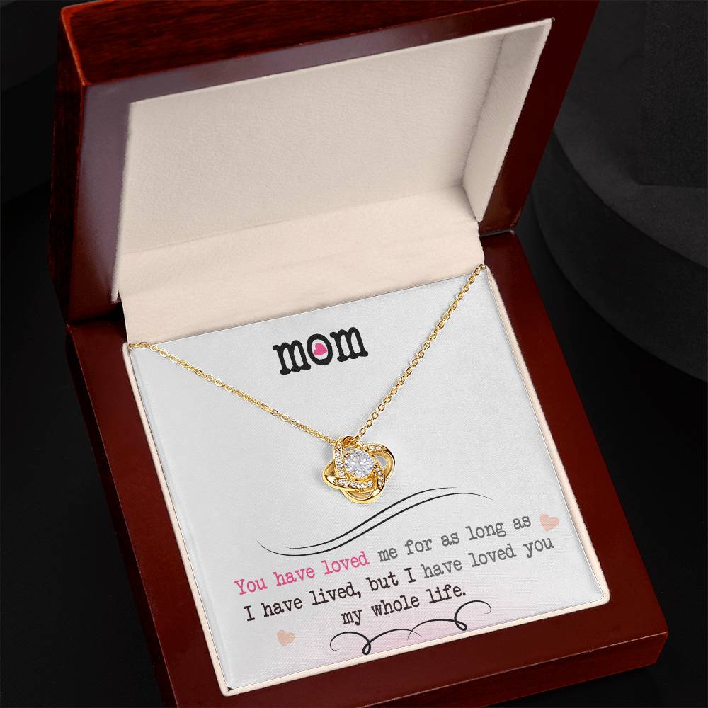 My Whole Life – Love Knot Necklace