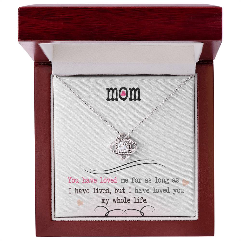 My Whole Life – Love Knot Necklace