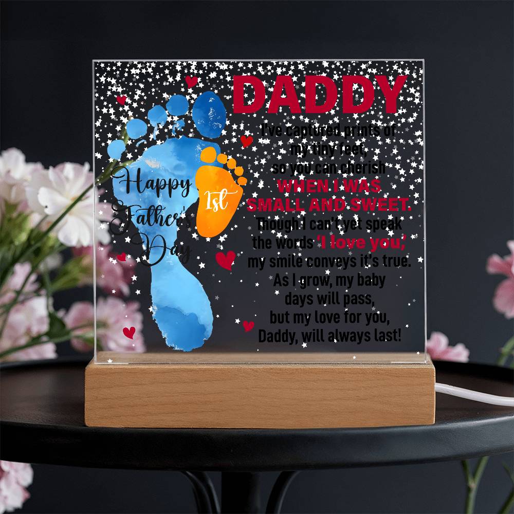When I Was Small and Sweet – Acrylic Square