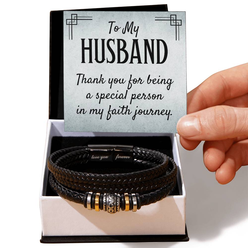 Being Special – Men's Leather Bracelet
