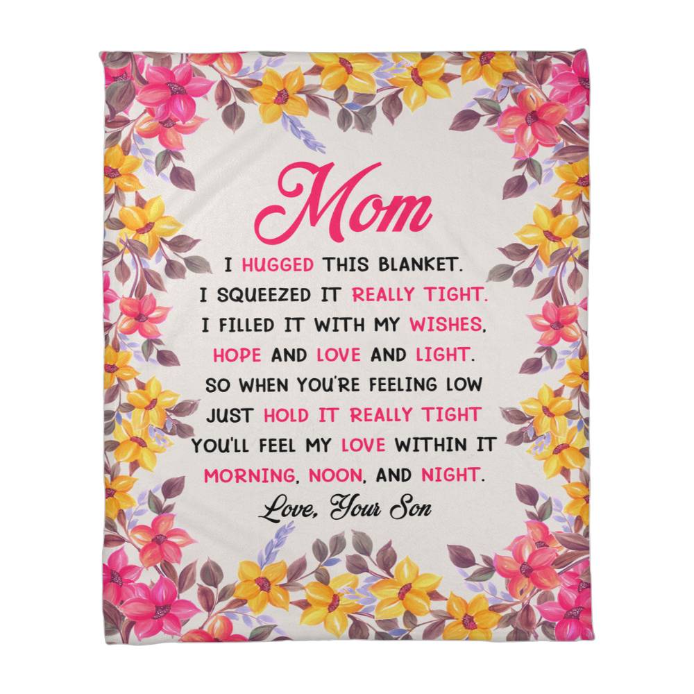 Mom You Will My Love In It  Coral Fleece Blanket