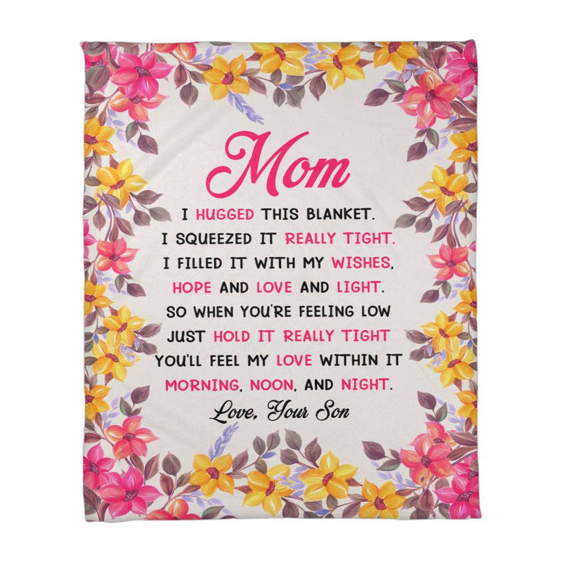 Mom You Will My Love In It  Coral Fleece Blanket
