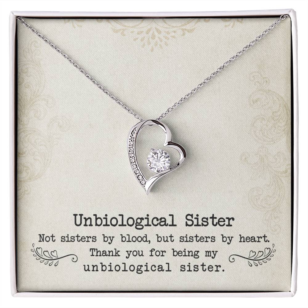 Unbiological Sister – Forever Love Necklace