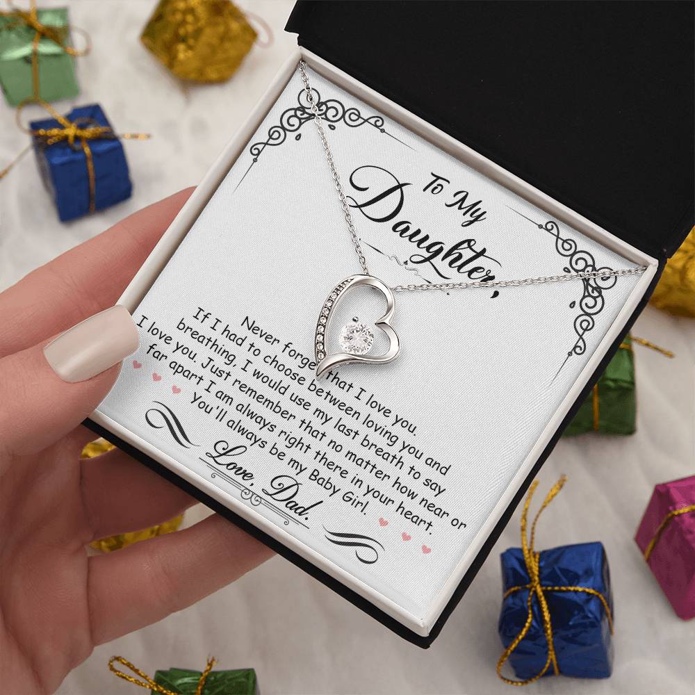 My Baby Girl – Forever Love Necklace