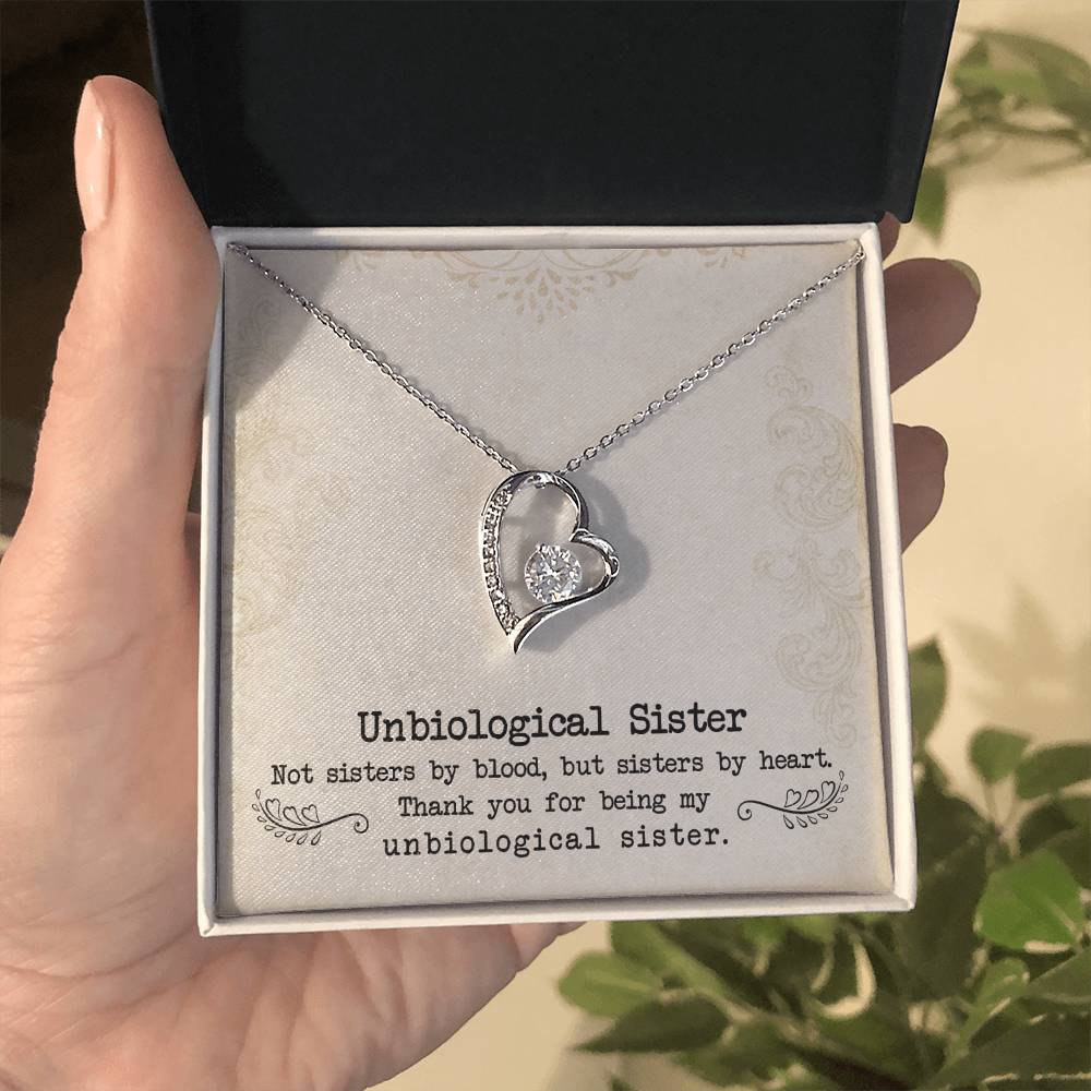Unbiological Sister – Forever Love Necklace