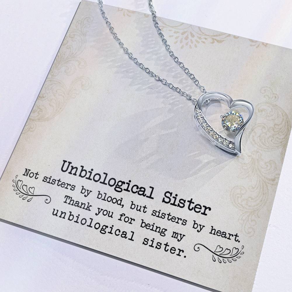 Unbiological Sister – Forever Love Necklace