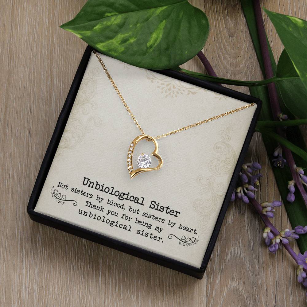 Unbiological Sister – Forever Love Necklace