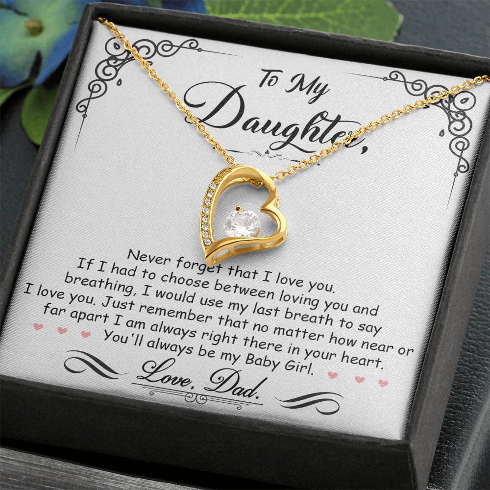 My Baby Girl – Forever Love Necklace
