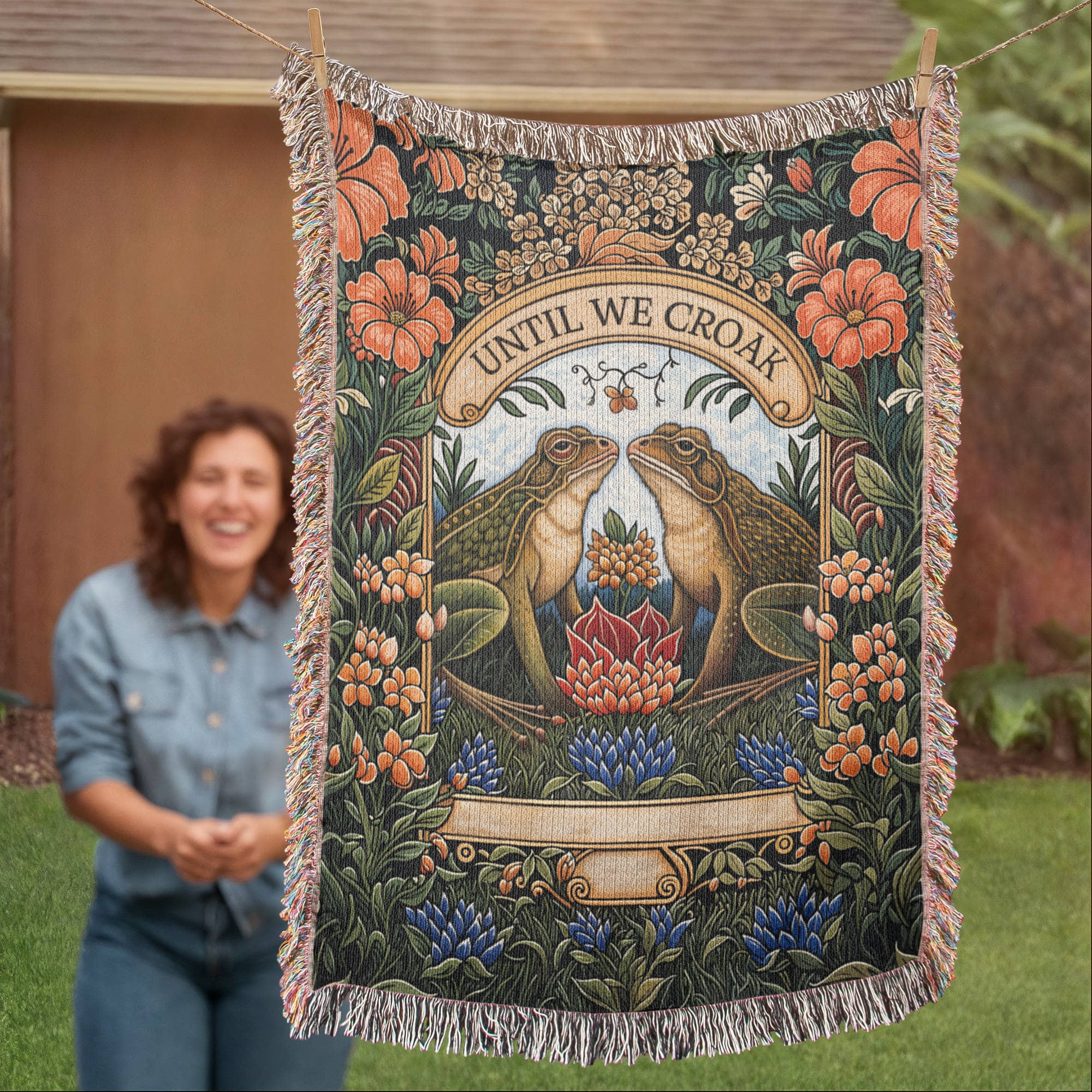 Til We Croak – Heirloom Blanket