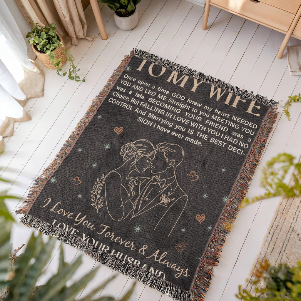 To My Wife Heirloom Blanket 
