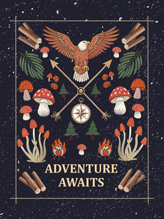 Adventure Awaits Woven Blanket