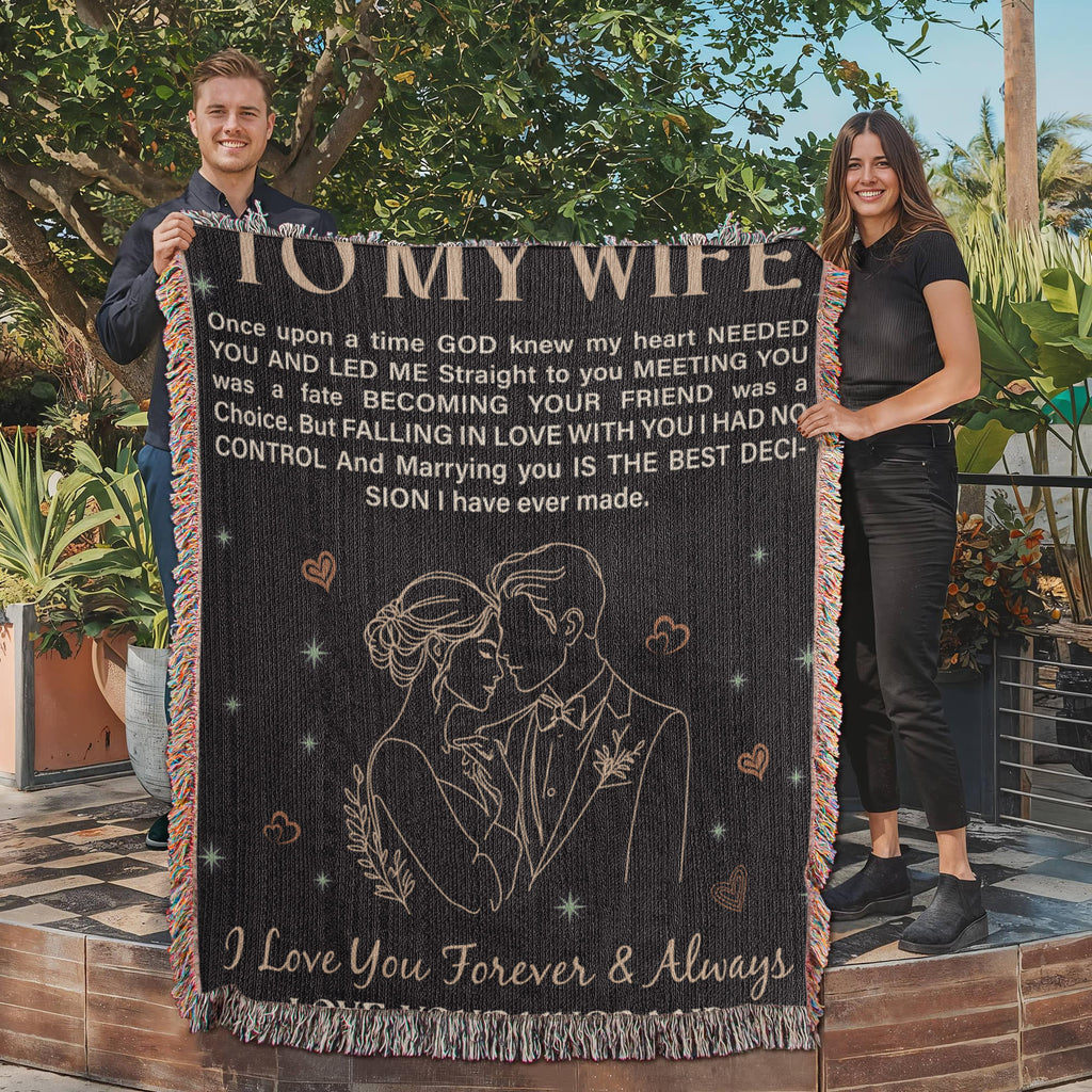 To My Wife Heirloom Blanket 