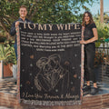 To My Wife Heirloom Blanket 