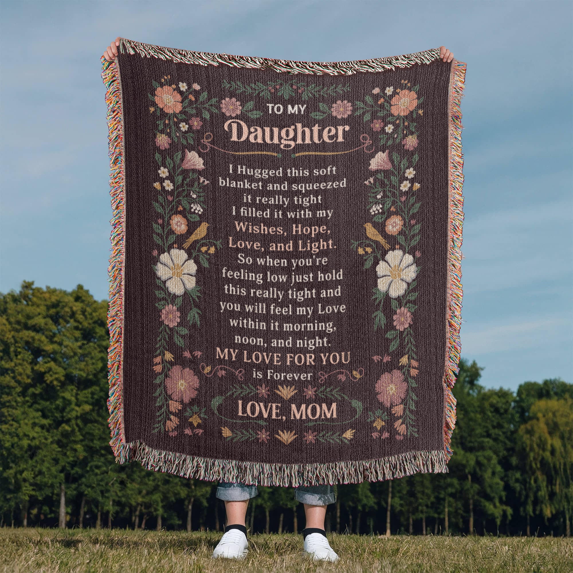 To My Daughter – Heirloom Blanket