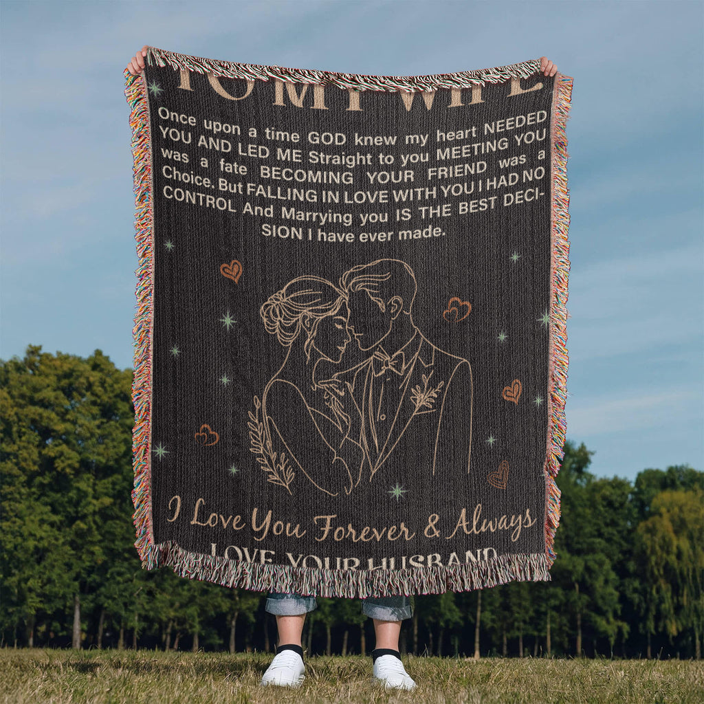 To My Wife Heirloom Blanket 