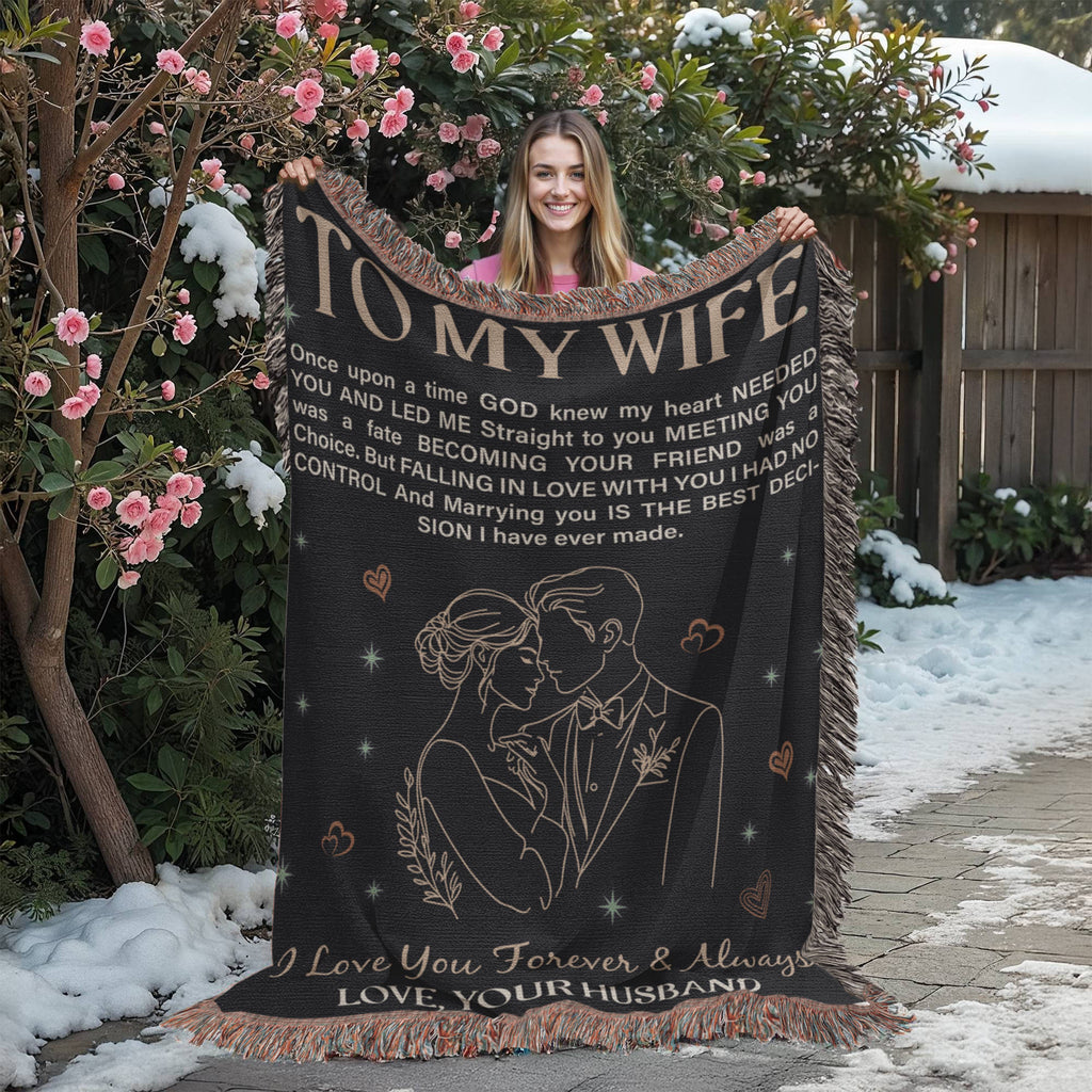 To My Wife Heirloom Blanket 