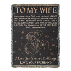 To My Wife Heirloom Blanket 